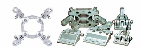 세명전기가 생산하는 345㎸ 송전용 금구류. 세명전기 제공