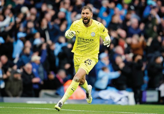 최근 맨시티에 합류한 골키퍼 잔루이지 돈나룸마. GETTYIMAGES