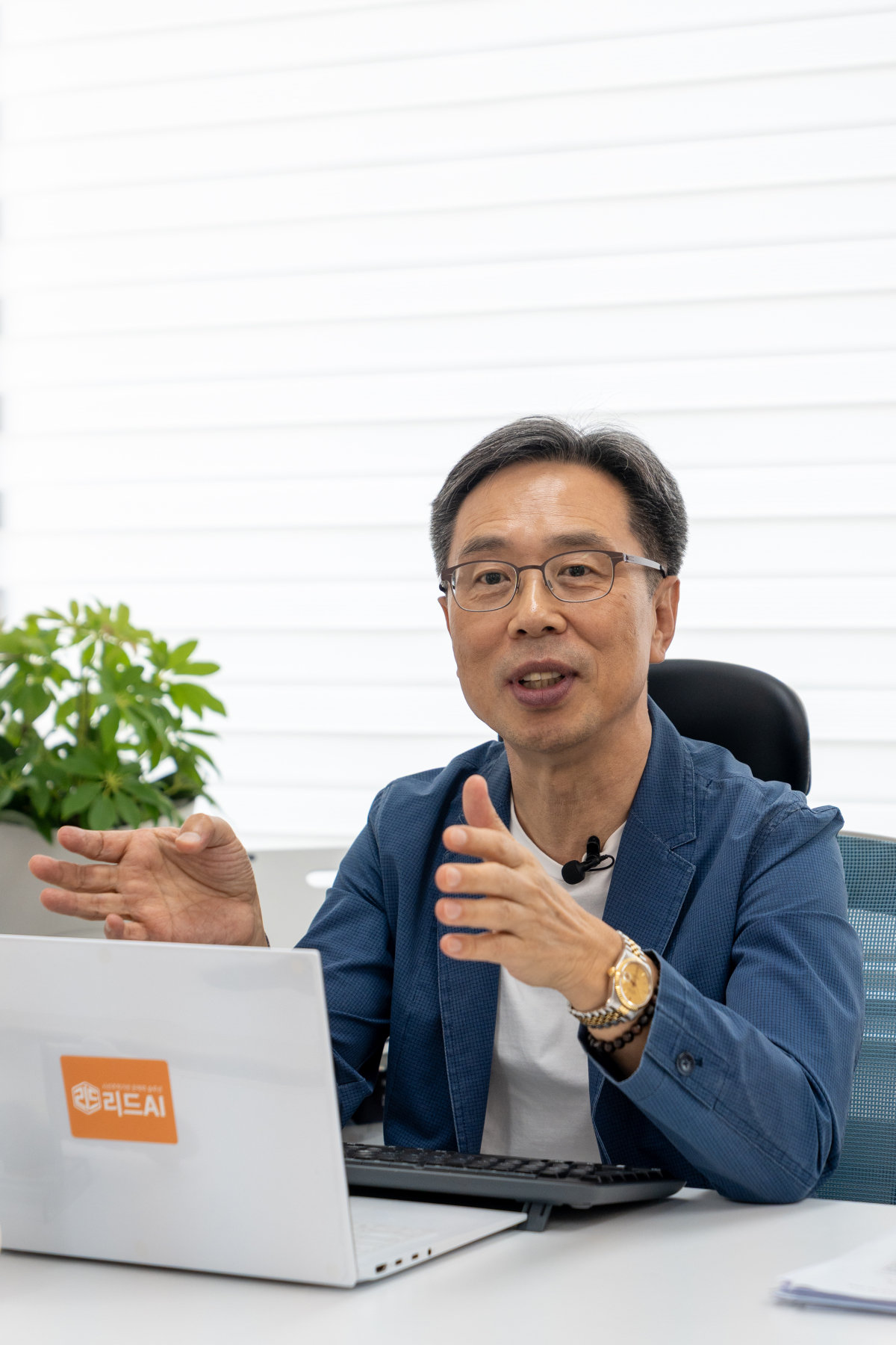 박재승 비주얼캠프 공동창업자 겸 사장. 홍태식