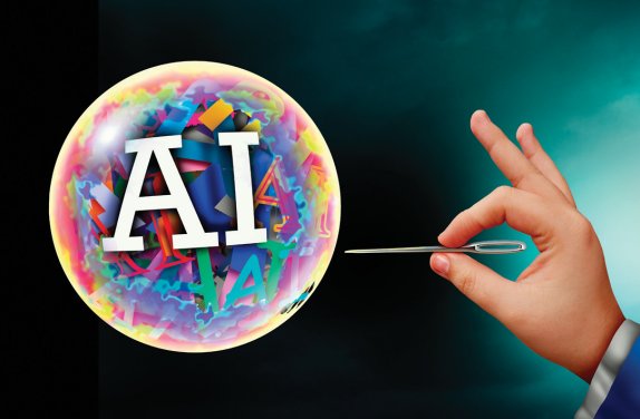 인공지능(AI) 산업의 성장 가능성을 정확히 판단하려면 개별 AI 기업의 단기적 주가 변동보다 AI 서비스에 따른 산업 전반의 구조적 변화에 집중해야 한다. GETTYIMAGES 