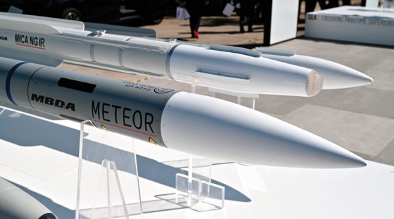 램제트가 탑재된 미티어 중거리공대공미사일. GETTYIMAGES 