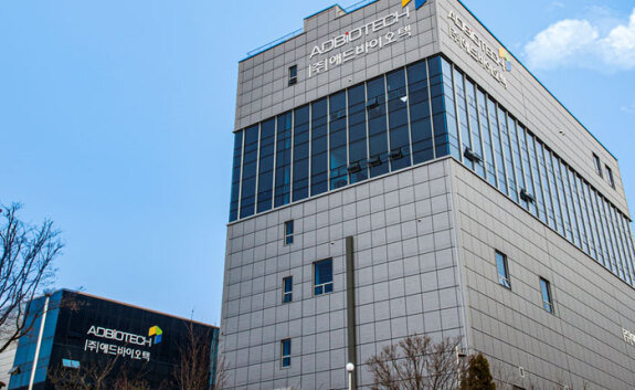 애드바이오텍 본사 전경. 애드바이오텍 제공