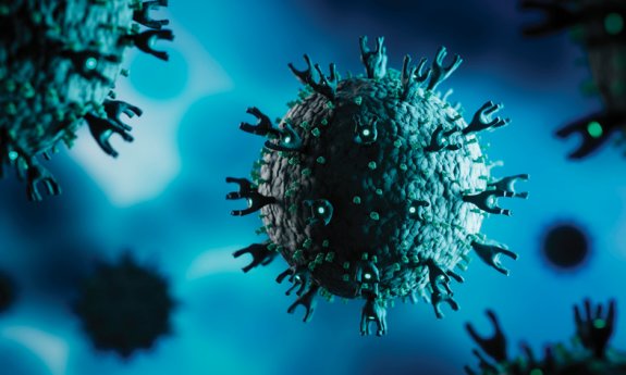 세계적으로 1000만 명 넘는 목숨을 앗아 간 코로나19 병원체. GETTYIMAGES 