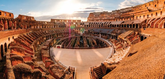 콜로세움 내부. GETTYIMAGES