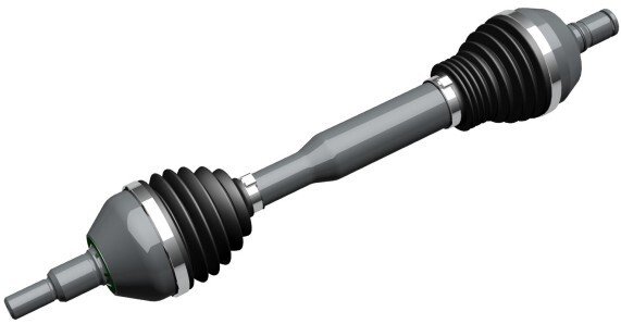 한세모빌리티의 ‘볼스플라인 드라이브샤프트’. 글로벌 자동차 브랜드 스텔란티스의 ‘뉴 그랜드 체로키’와 리비안 픽업트럭 ‘R1’ 등에 사용되고 있다. 한세모빌리티 제공