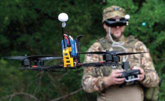우크라이나군이 운용하는 자폭 드론. 뉴시스