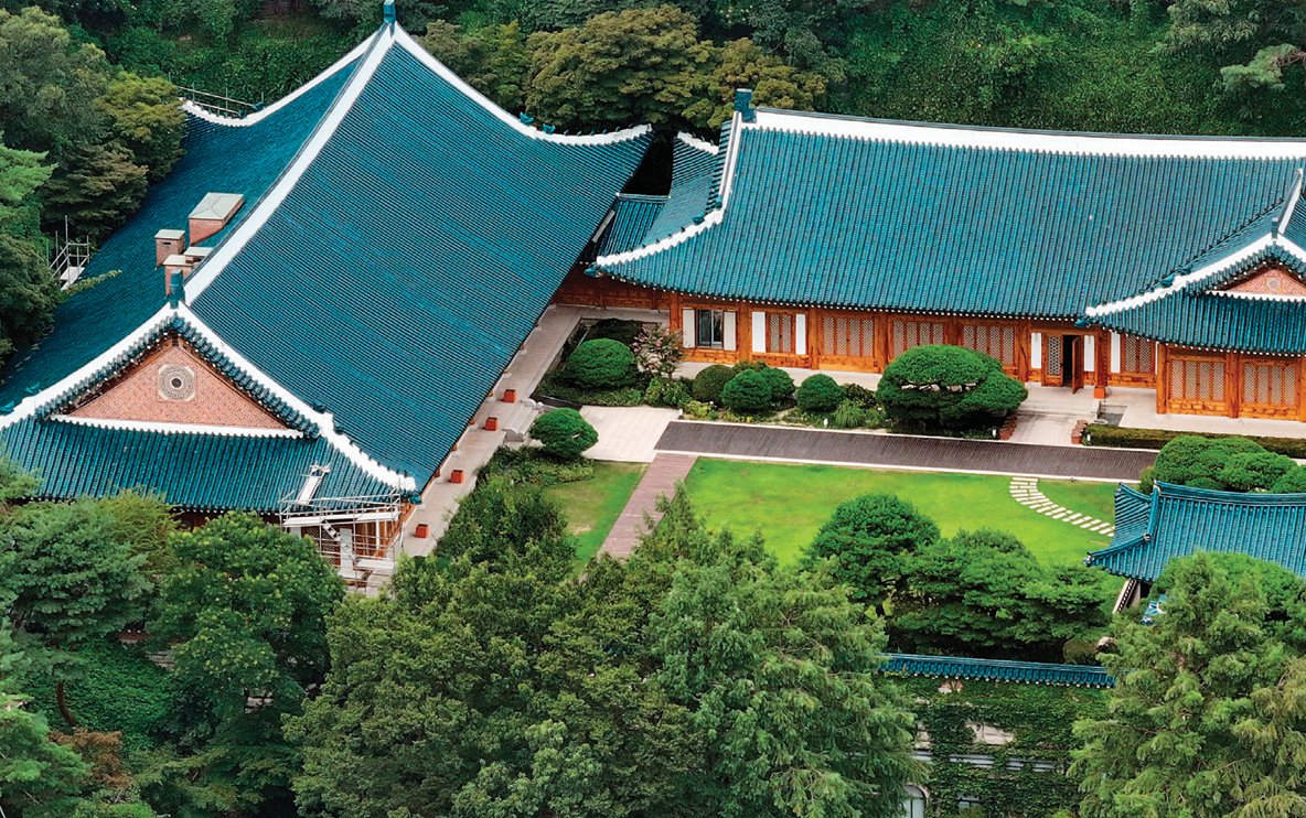 1948년부터 2022년까지 12명의 대한민국 대통령이 머물렀던 청와대 관저. 뉴스1