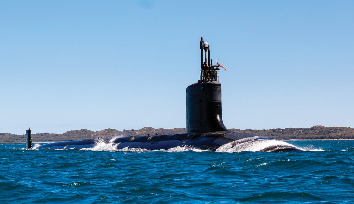 미국 해군 버지니아급 핵추진 잠수함. GETTYIMAGES
