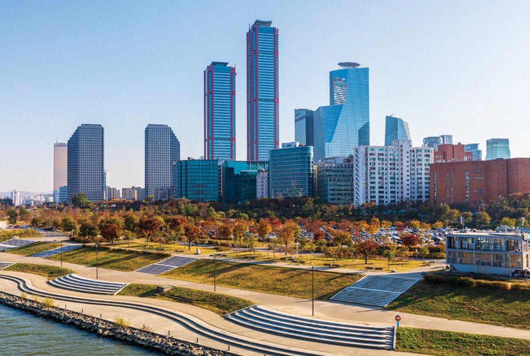 서울 여의도 한강공원. GETTYIMAGES