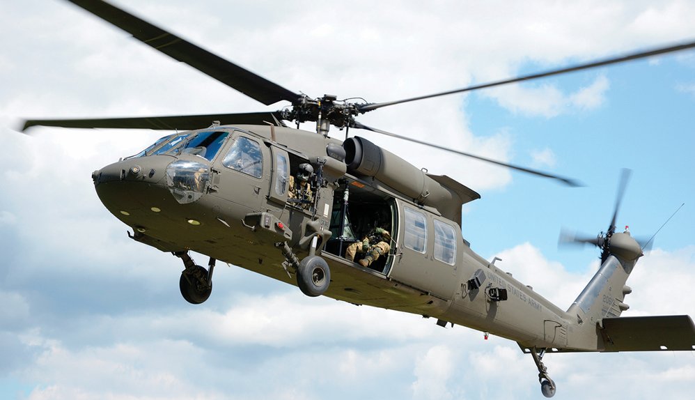 미 육군 블랙호크 헬기. 최근 미군은 이 헬기의 무인화 시험에 성공했다. 록히드마틴 제공