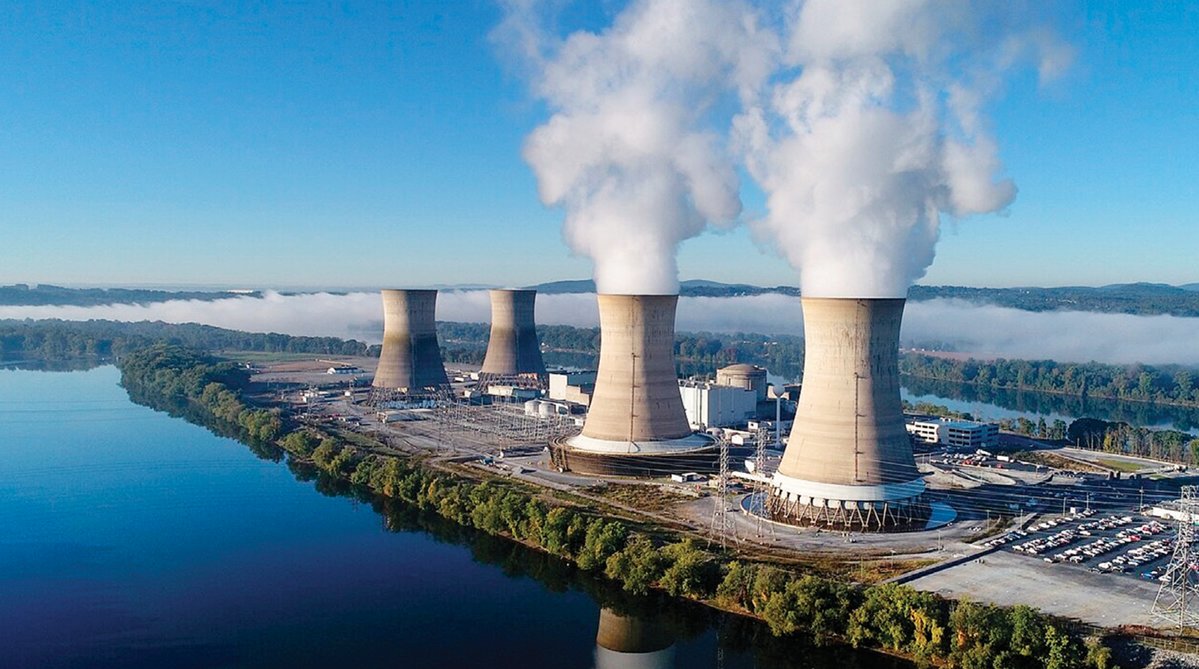 미국 스리마일섬 원전 1호기가 2019년 가동 중단되기 전 모습. 콘스텔레이션에너지는 스리마일섬 원전 1호기를 2027년까지 재가동해 마이크로소프트(MS)에 20년간 전력을 판매할 예정이다. 콘스텔레이션에너지 제공 