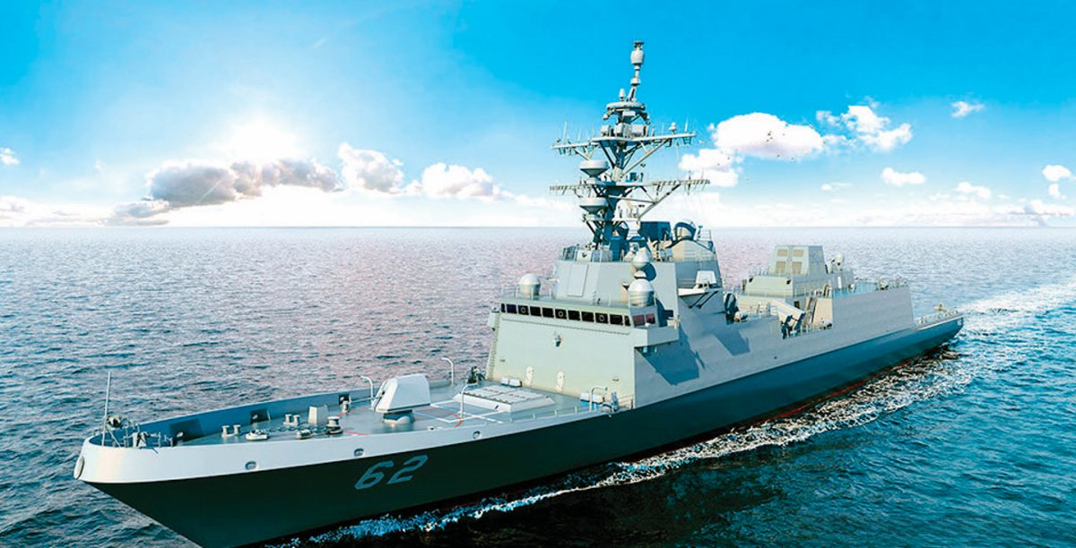 미국 해군 컨스텔레이션급 호위함 이미지. 핀칸티에리 제공