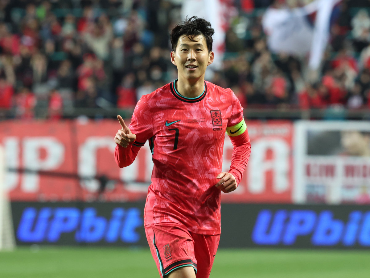 2026 북중미월드컵 대한민국 축구 국가대표팀 주장 손흥민. 뉴시스