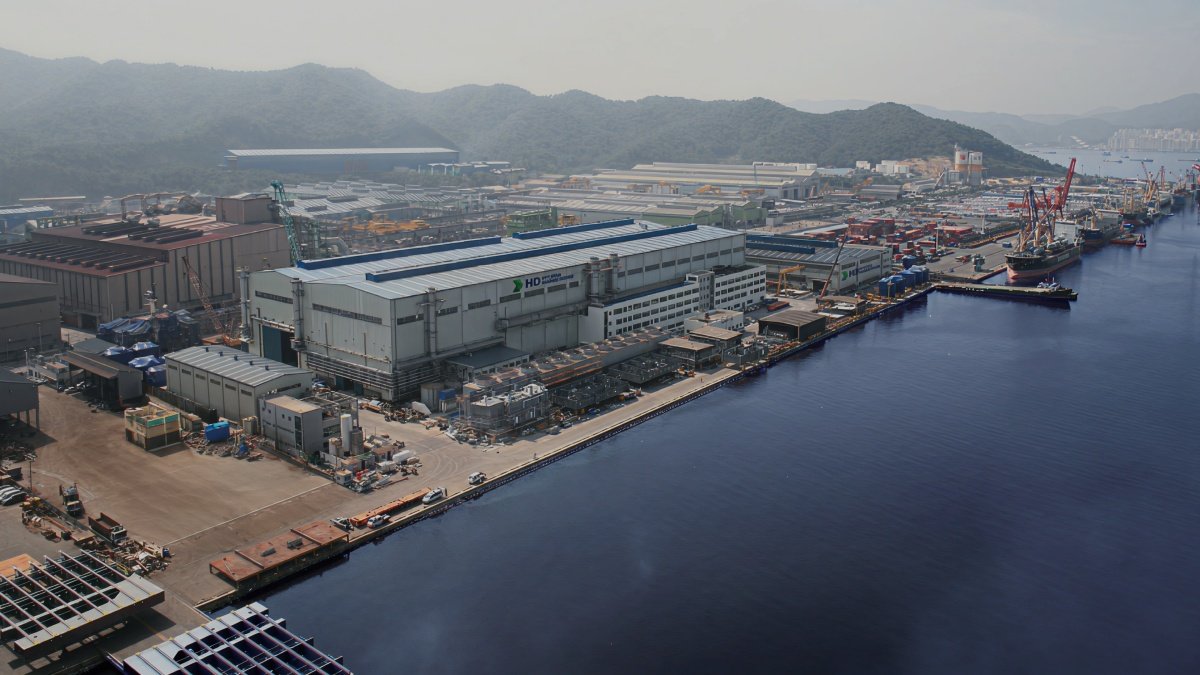 경남 창원  HD현대마린엔진 공장.  HD현대마린엔진 제공