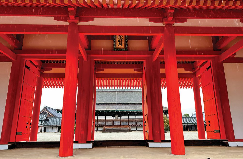 일본 교토의 교토고쇼(京都御所). 자미원을 지상에 구현한 공간으로, 메이지유신 전까지 일왕이 이곳에 거주했다. GETTYIMAGES