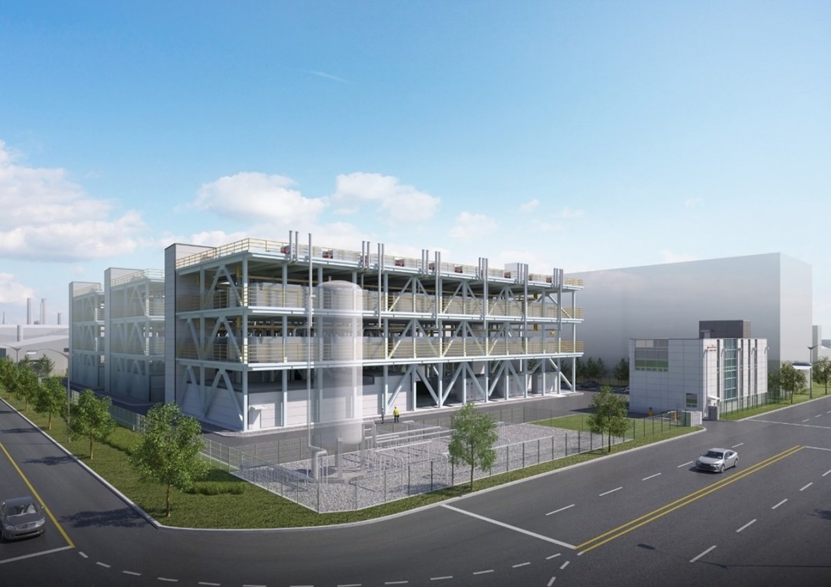 울산 하이드로젠파워 2호 조감도. 롯데SK에너루트 제공