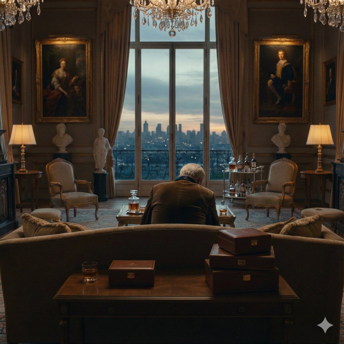 부자는 부를 함께 즐길 수 있는 사람을 원한다. 제미나이 생성 이미지