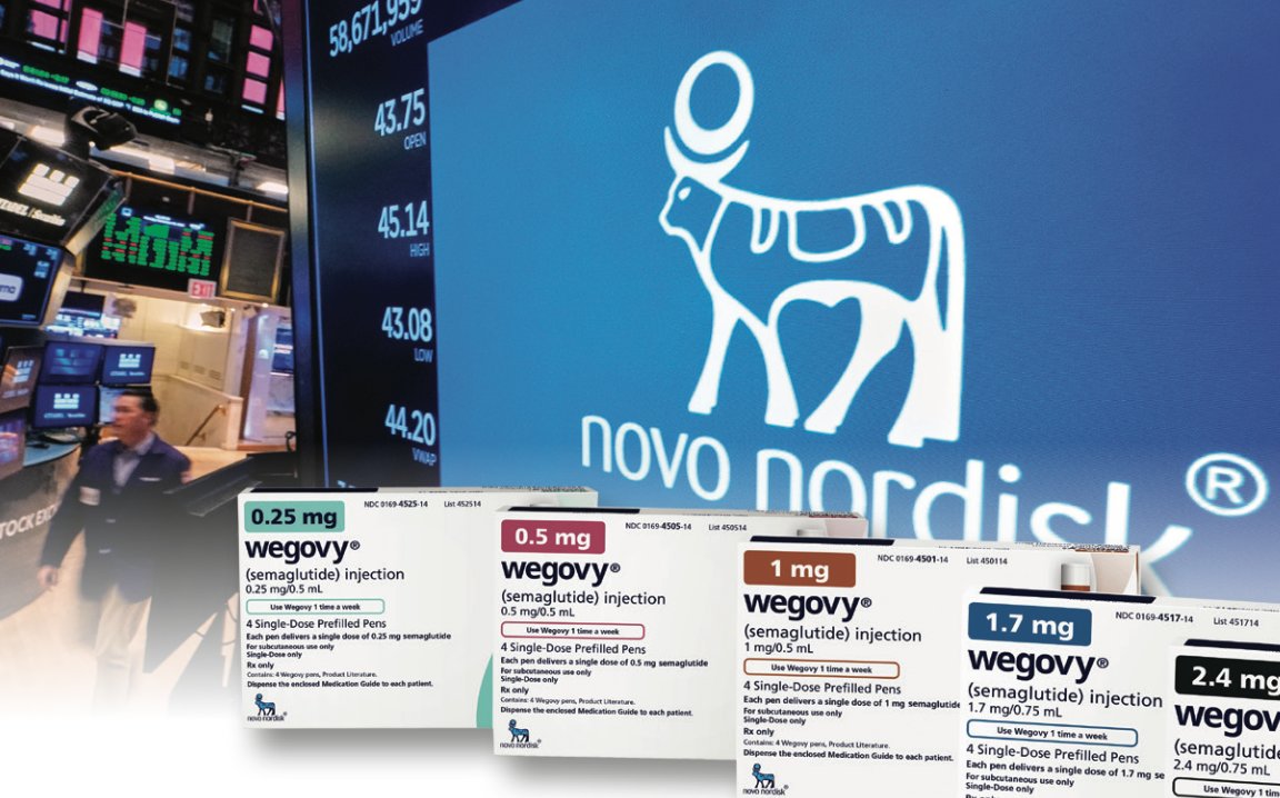 노보노디스크 주가는 ‘위고비 필’이 미국 식품의약국(FDA) 승인을 받은 다음 날인 지난해 12월 23일(현지 시간) 7% 급등했다. 뉴시스