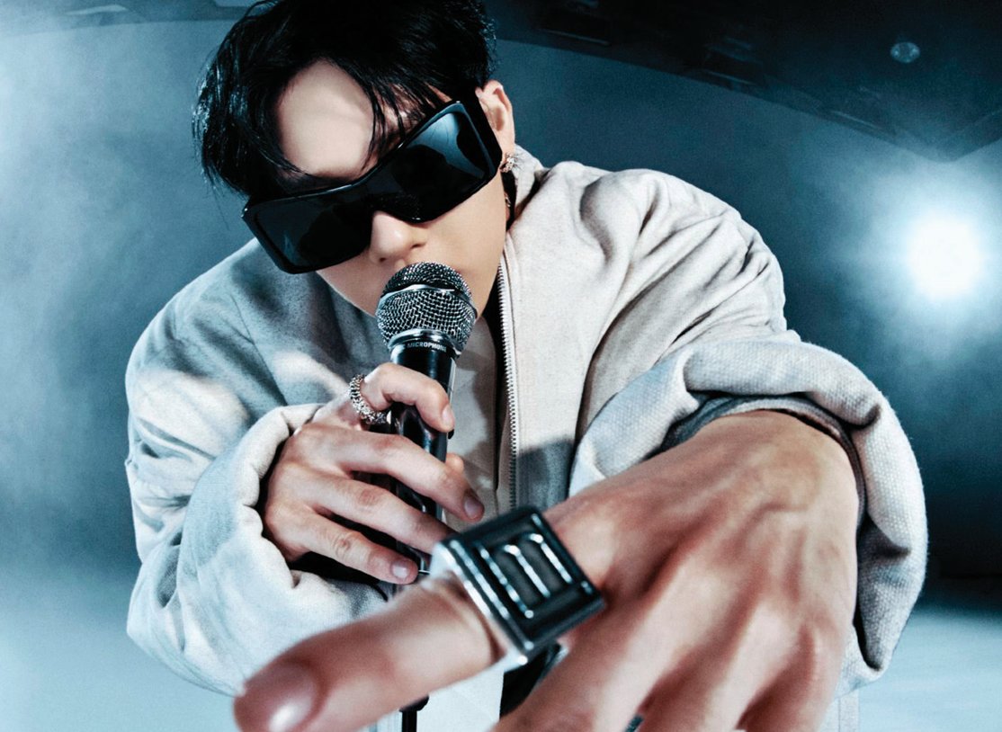 아이브 레이가 피처링한 신곡 ‘푸시(Push)’를 발표한 몬스타엑스 주헌. 스타쉽엔터테인먼트 제공