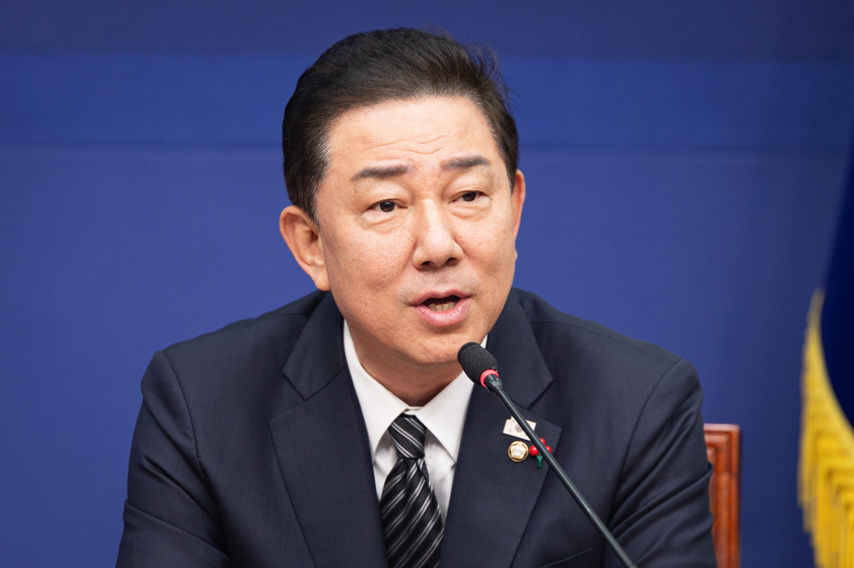 더불어민주당 김병기전 원내대표. 뉴스1