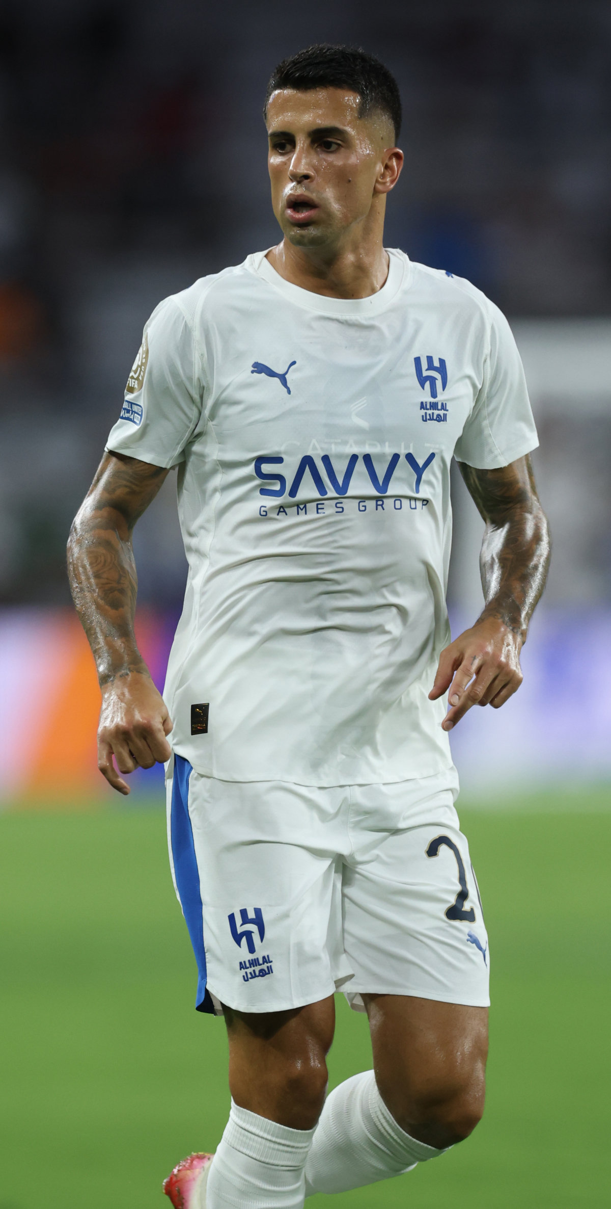 측면 수비수 주앙 칸셀루. GETTYIMAGES