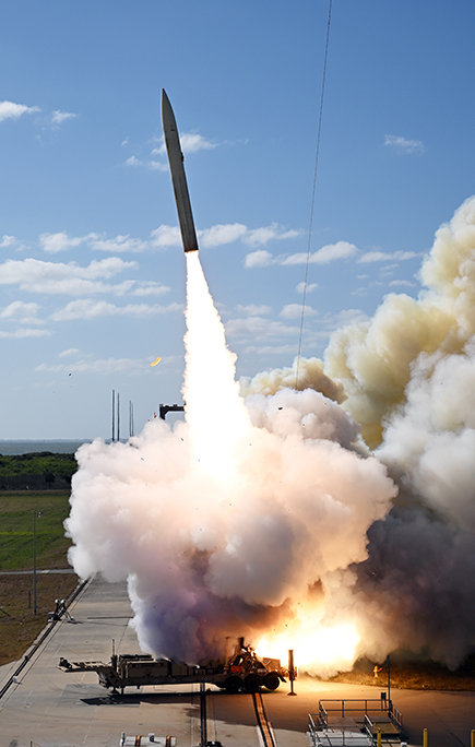 미국의 ‘다크 이글’ 극초음속 미사일. 미국 국방부 제공