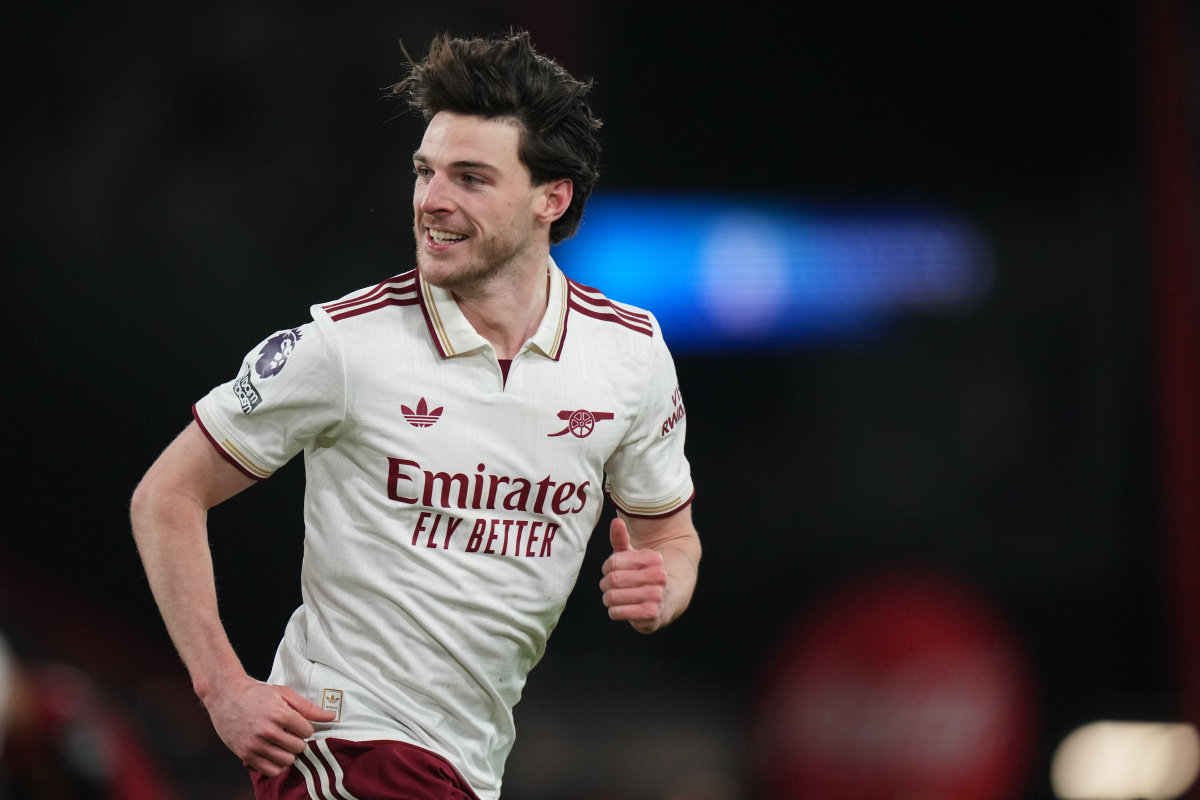 잉글랜드프리미어리그 아스널의 데클런 라이스. 뉴시스