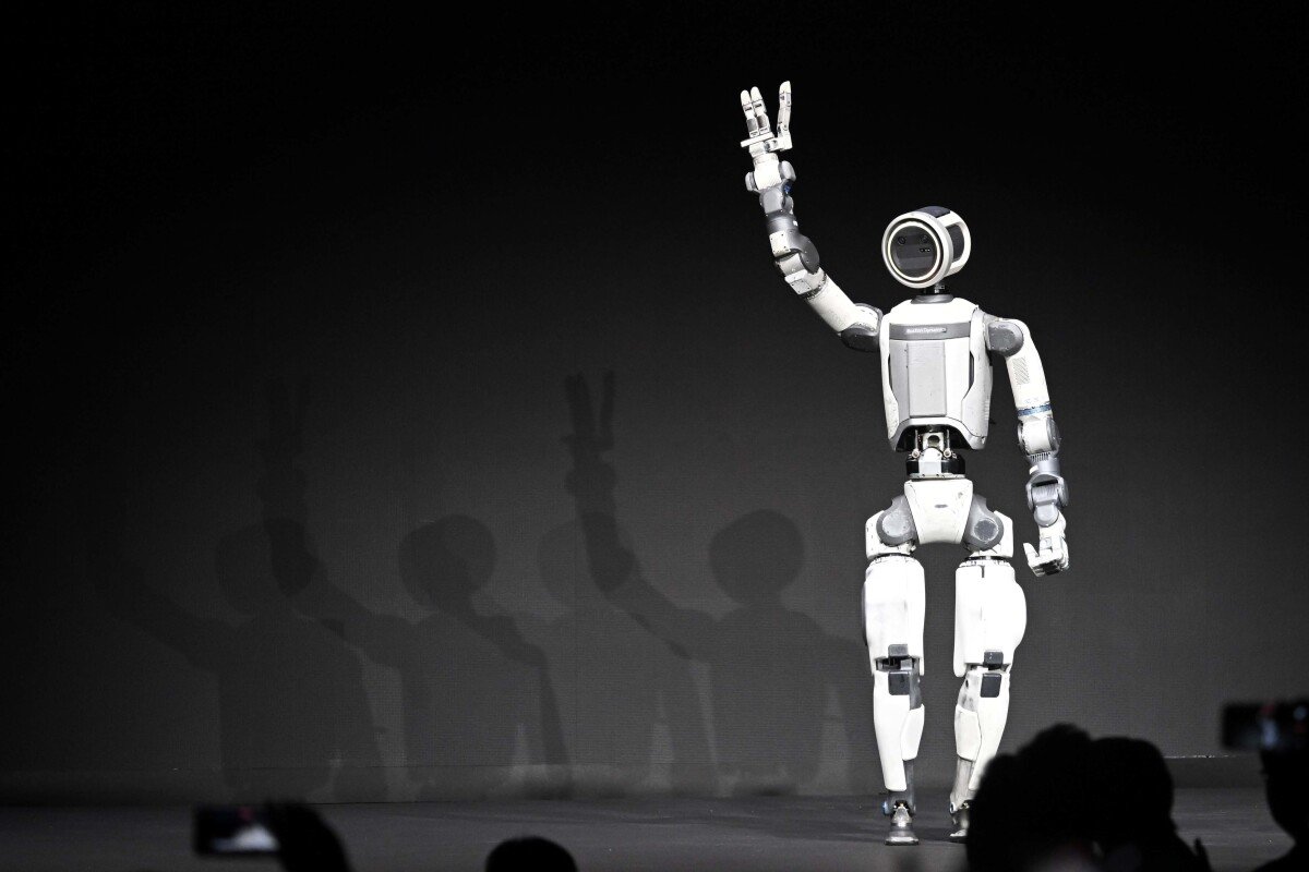 현대자동차그룹 산하 보스턴다이내믹스가 ‘CES 2026’에서 공개한 아틀라스. 뉴스1