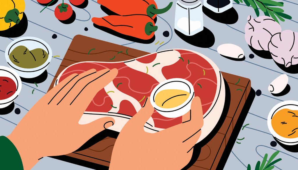 붉은 고기 중심의 고단백 식단은 아미노산 조성에 따라 세포에 다른 신호를 준다. GETTYIMAGES