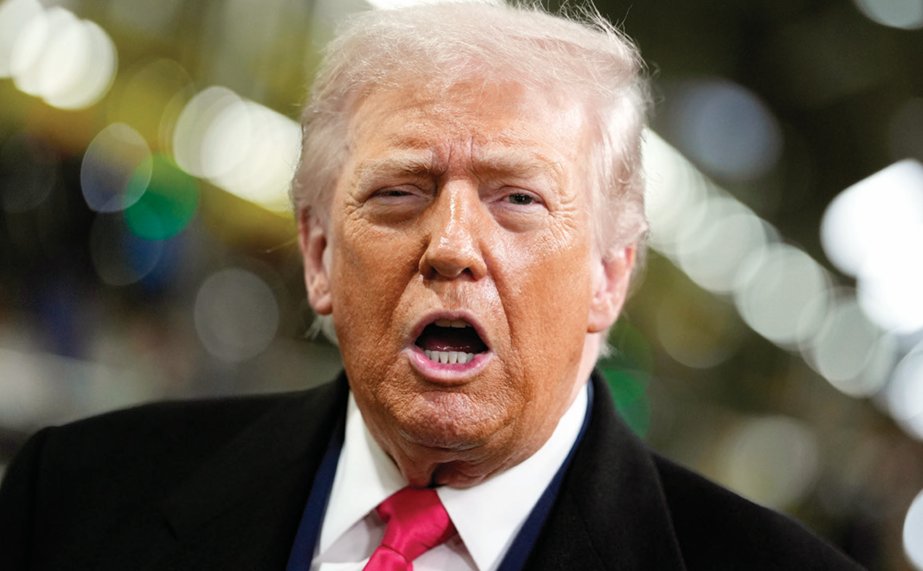 연초 이후 미국 증시가 강세를 보이면서도 장중 변동성이 높아지는 데는 근본적으로 트럼프발(發) 정치적 불확실성이 있다. 뉴시스