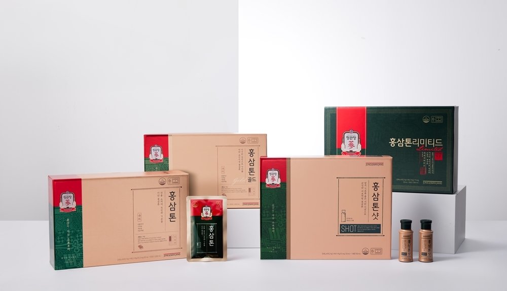정관장 홍삼톤 라인업. 정관장 제공
