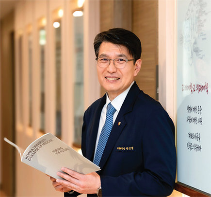 편성범 고려대 의과대학 학장. 박해윤 기자 