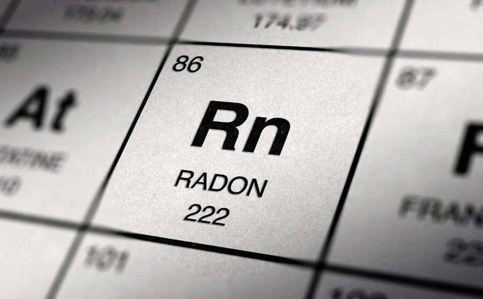 라돈은 주기율표 가장 오른쪽에 있는 비활성 기체이지만 불안정한 방사성원소라는 특이성을 갖고 있다. GETTYIMAGES