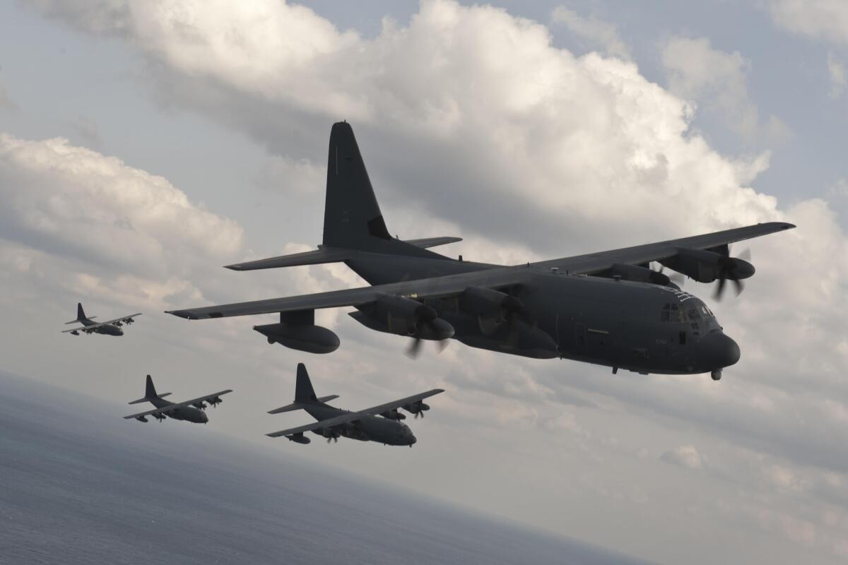 미국 공군 MC-130J 특수전기. 최근 미국이 이란에서 감행한 조종사 구출 작전에 투입한 것과 같은 기종이다. 미국 공군 제공