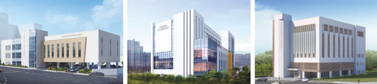 부산만덕 하나님의 교회, 평택안중 하나님의 교회, 과천 하나님의 교회(왼쪽부터).