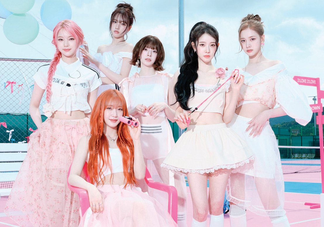 신곡 ‘투 러브(2 L0VE)’를 발표한 그룹 스테이씨. 하이업엔터테인먼트 제공