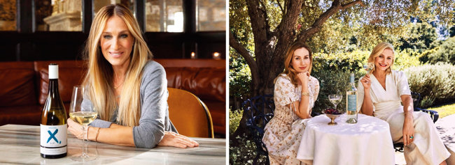 사라 제시카 파커(왼쪽)와 카메론 디아즈는 각각 와인 브랜드 ‘인비보’와 ‘아바리니’ 에 투자하고 있다.