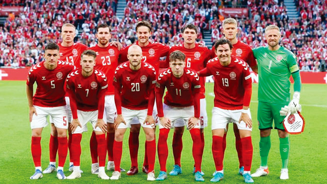 2022 FIFA 카타르 월드컵 돌풍의 주인공으로 유력해 보이는 덴마크 국가대표팀.