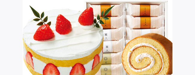 파리바게뜨 행복상생 딸기 케이크(왼쪽)와 우리쌀 설 선물세트