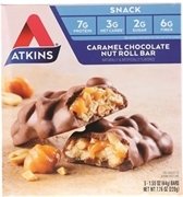 앳킨스 캐러멜 초콜릿 너트 롤 바. 5개입 1만2600원대. 