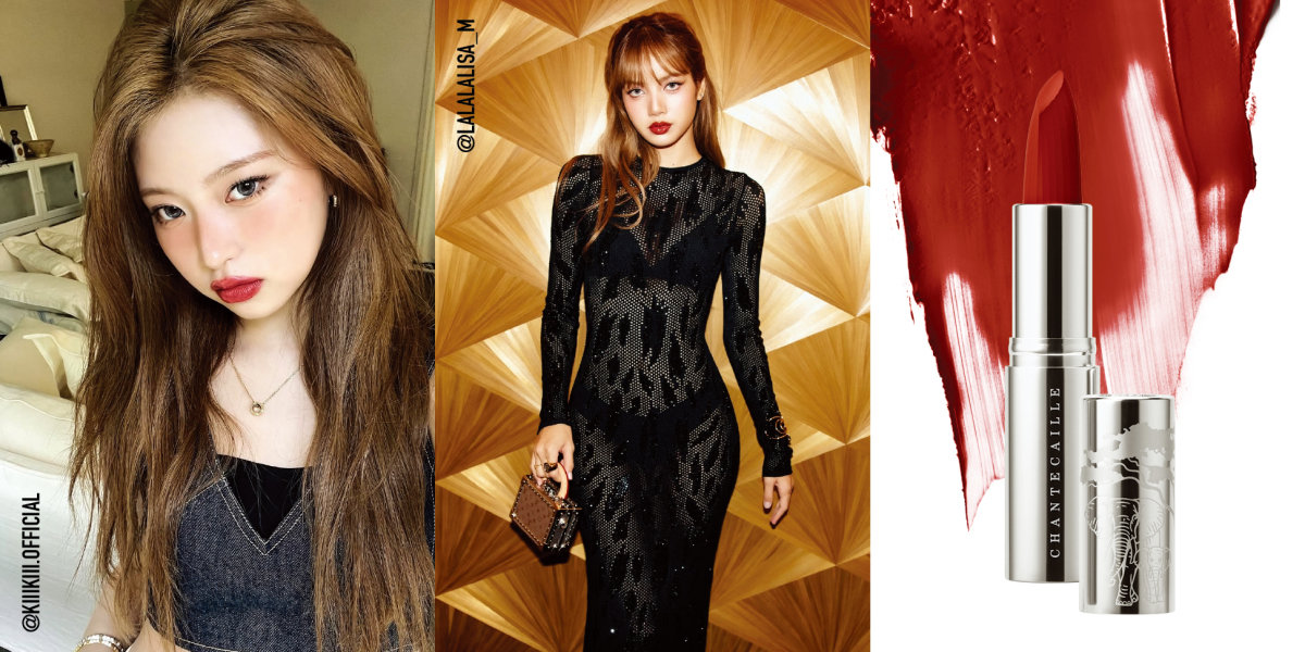 샹테카이 에끌라 크리스탈린 컬렉션 립 크렘 #바베리(오른쪽).