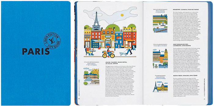 루이비통은 저널리스트, 작가, 예술가들과 협업해 도시의 진짜 매력을 소개한 ‘시티 가이드’ 시리즈를 선보이고 있다.