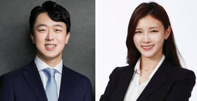 신상열 농심 부사장(왼쪽)과 최태원 회장 장녀 최윤정 SK바이오팜 사업개발본부장.