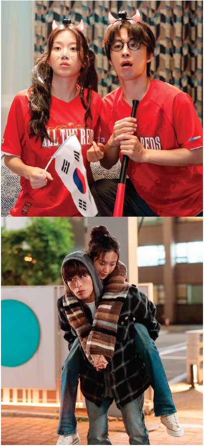 구교환은 멜로 영화에서 문가영과 호흡을 맞춘 건 큰 행운이었다고 말한다.  