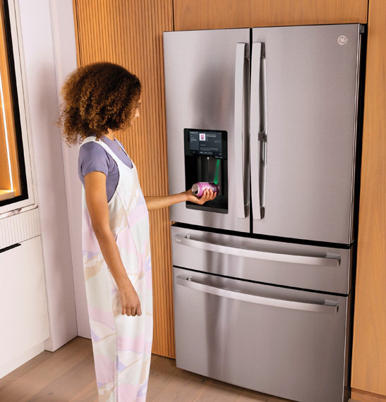 GE어플라이언스의 ‘GE 프로파일 스마트 냉장고’.