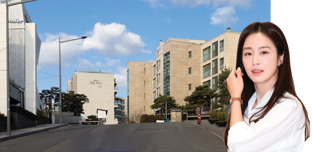 김태희는 한남더힐을 7년 만에 매각해 85억 원의 시세 차익을 거뒀다. 사진은 한남더힐 단지 모습. 