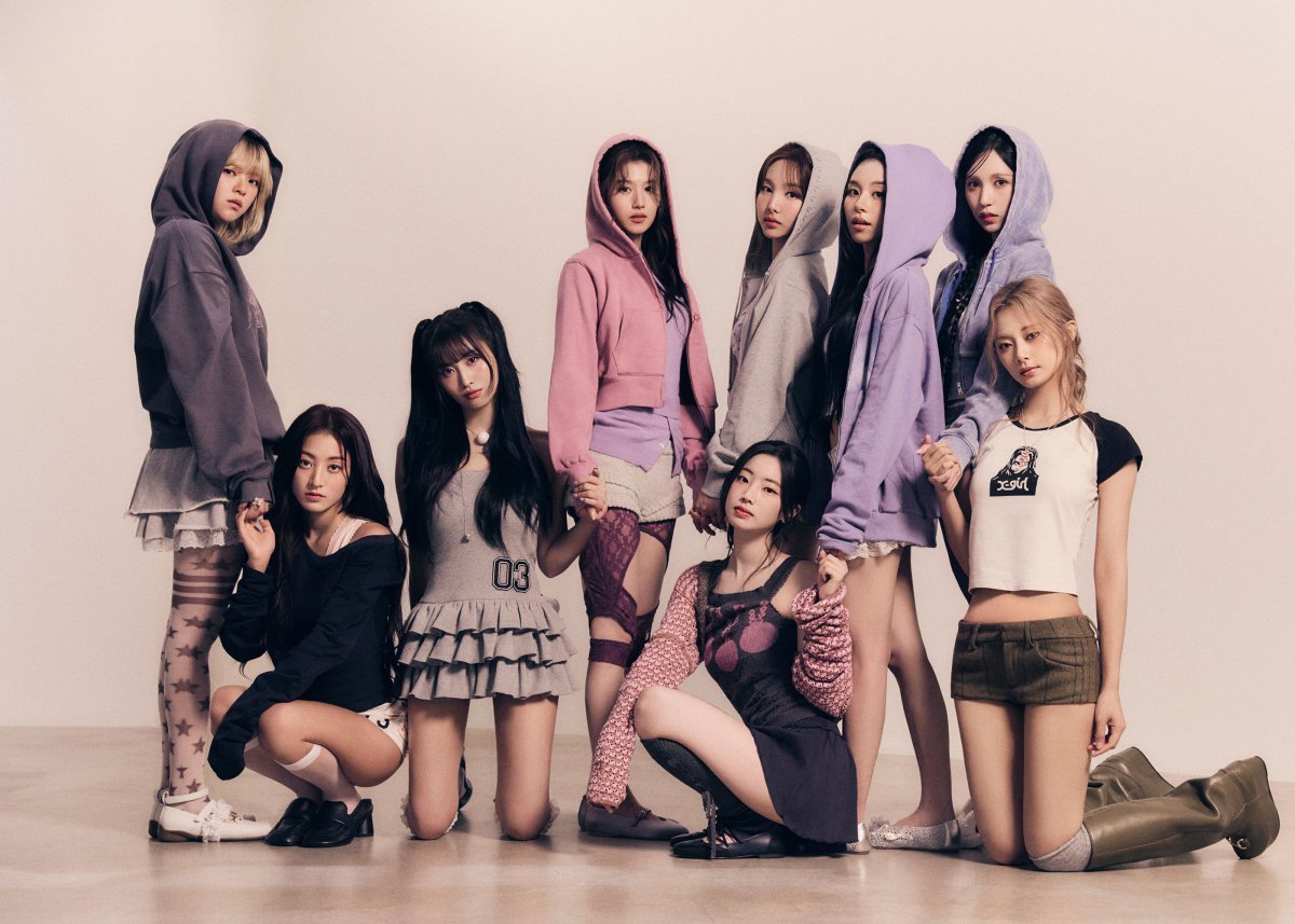 Group Twice. Photo courtesy of|JYP Entertainment