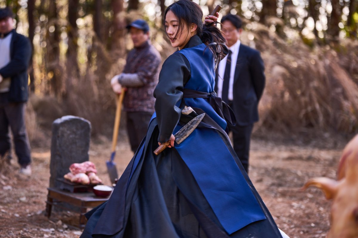 Kim Go-eun, the star of the movie ‘The Grave’. Photo courtesy of Showbox