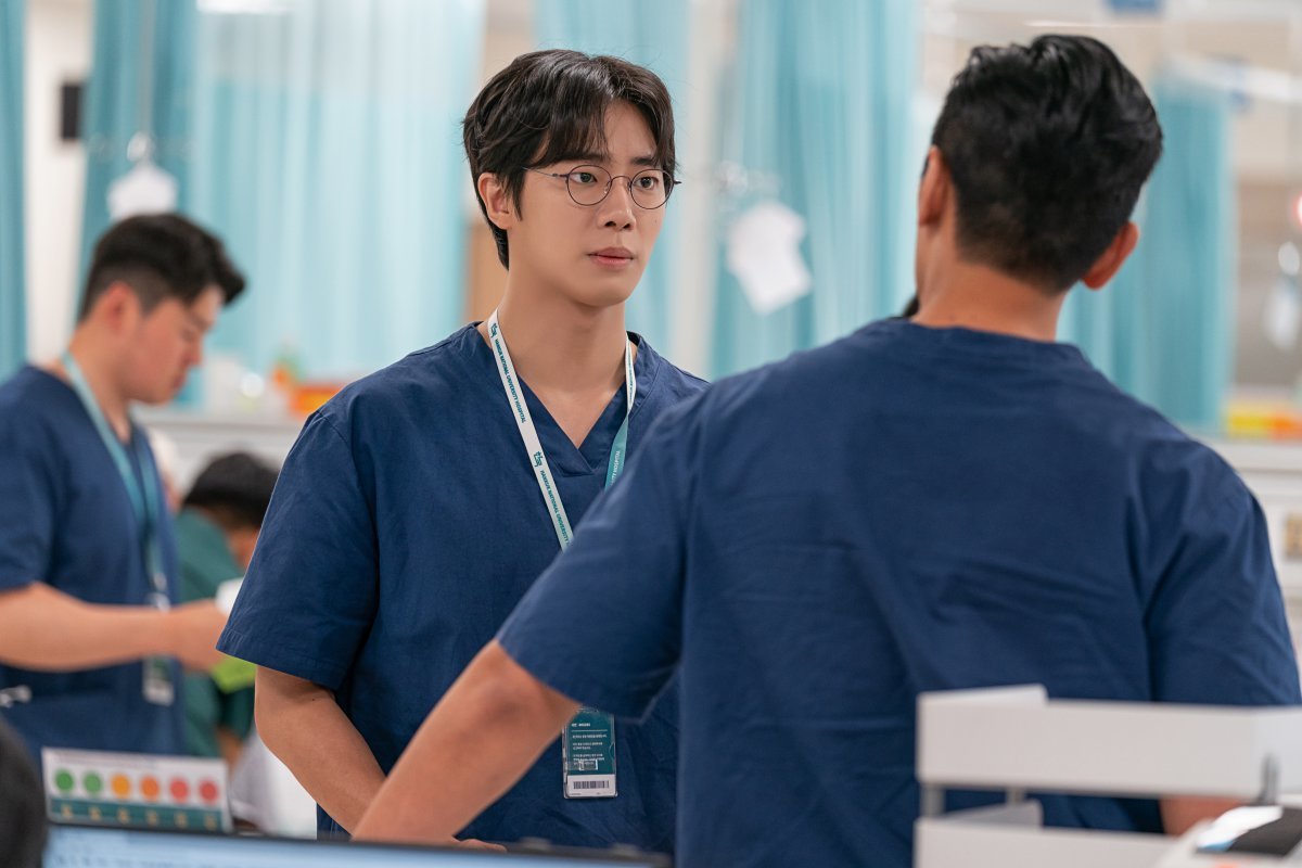 The appearance of Choo Young-woo in the ‘Severe Trauma Center’. Photo courtesy of Netflix