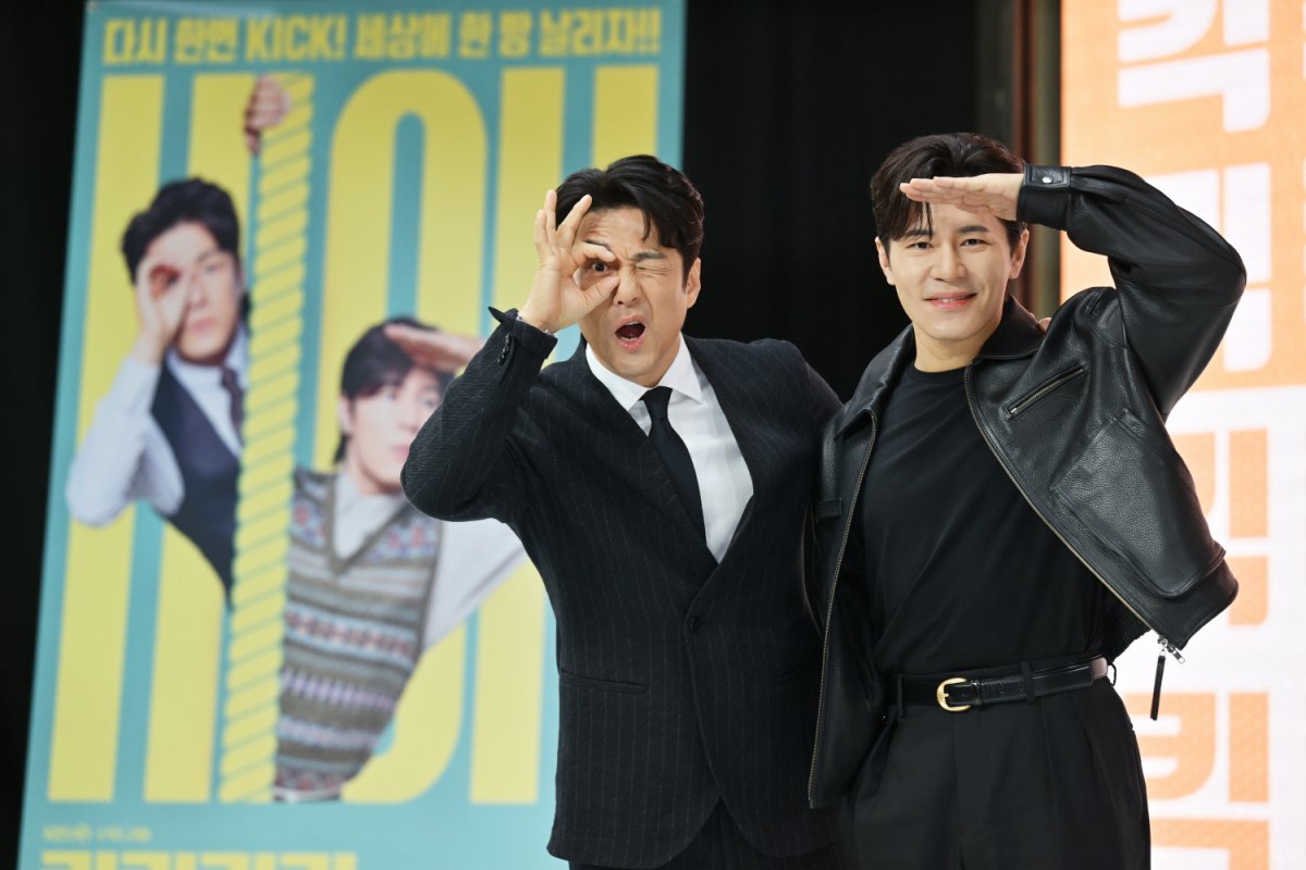 Actors Ji Jin-hee and Lee Kyu-hyung (from left). Photo courtesy of KBS